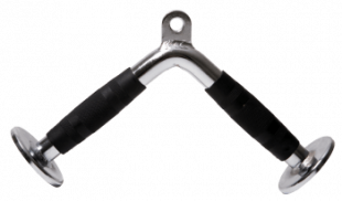 Рукоятка для тяги на трицепс V-образная Original Fit.Tools FT-MB-VH-RPL