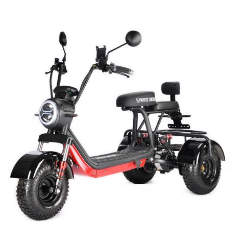 Электротрицикл WHITE SIBERIA TRIKE MINI 1500W