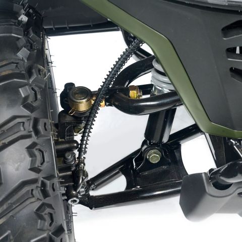 Квадроцикл детский электрический OMA Electric ELF-750 Dark green