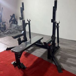 Стойка для приседаний со скамьей OKPRO OK0043L-2