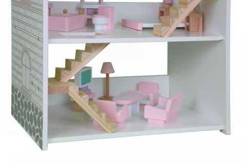 Кукольный домик Babygarden FRIENDLY HOUSE с мебелью
