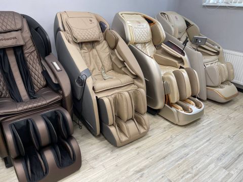 Массажное кресло Jera Osteo Grey / Beige