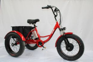 Электровелосипед GreenCamel Трайк-F20 (R20FAT 500W 48V12Ah), 7скоростей