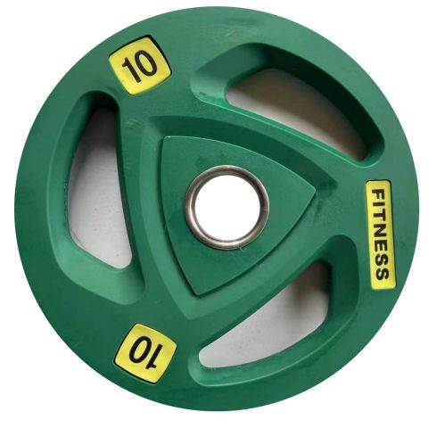 Диск полиуретановый Gymmaster ANA-011 10 кг