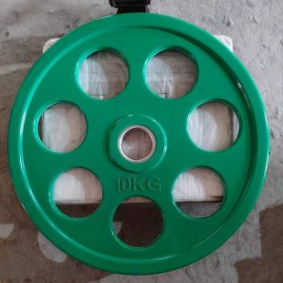 Диск обрезиненный OKPRO OK2010 10 кг