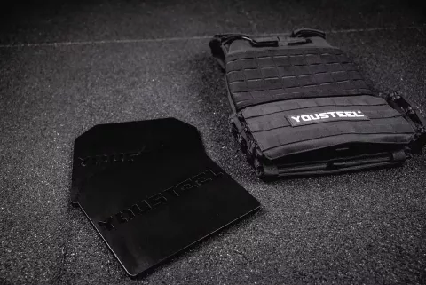 Жилет утяжелитель c плитами Yousteel