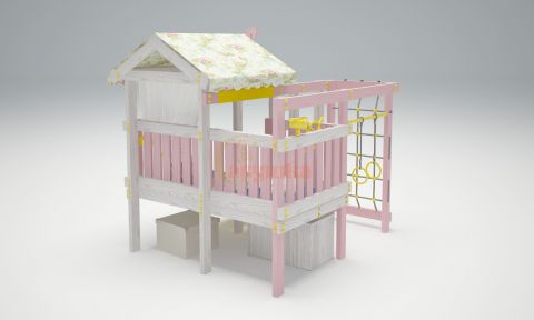 Игровой комплекс Савушка Baby 1 розовый