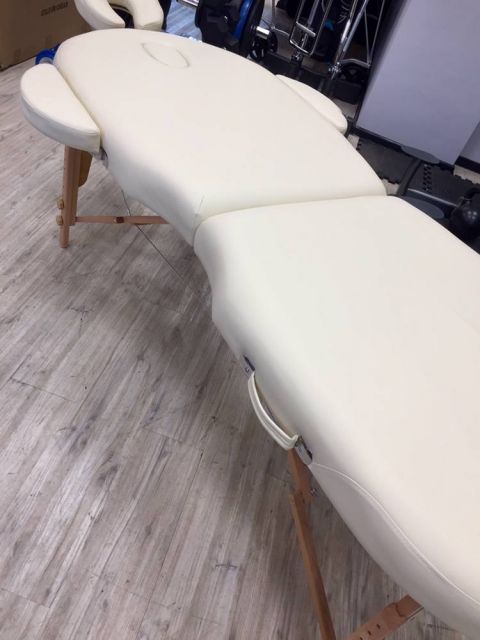Массажный складной стол Mizomed Premium Oval 2 крем