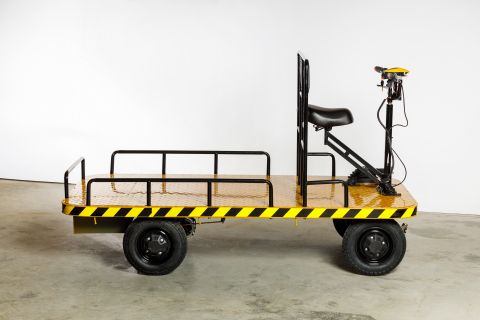 Платформенная электротележка OMA Electric SK2000 (48V 20Ah)