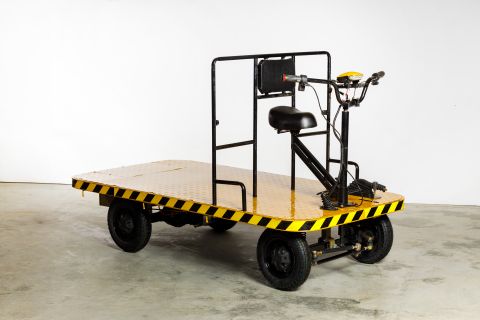 Платформенная электротележка OMA Electric SK2000 (48V 20Ah)