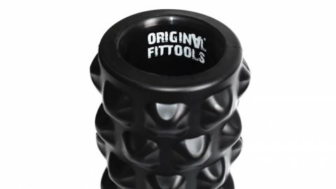 Цилиндр массажный Original Fit.Tools FT-PU-13 33,5х14 см (черный)
