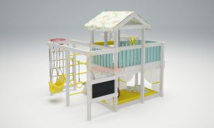 Игровой комплекс Савушка Baby 5 голубой