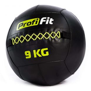 Медицинбол набивной (Wallball) PROFI-FIT, 9 кг