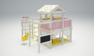 Игровой комплекс Савушка Baby 5 розовый