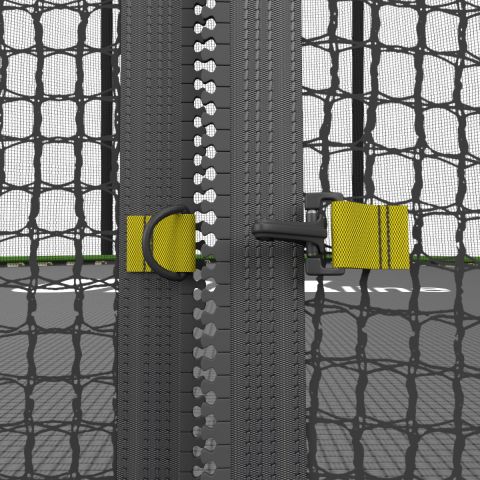 Батут UNIX line Simple 8 ft Green (inside)