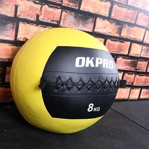 Медицинбол WallBall  OKPRO OK1221 4 кг