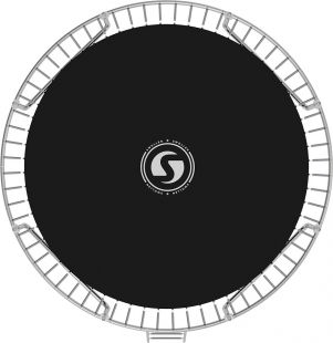 Батут SWOLLEN Comfort Overlap 10 FT  Yellow