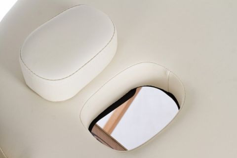 Массажный складной стол Restpro VIP OVAL 3 Cream