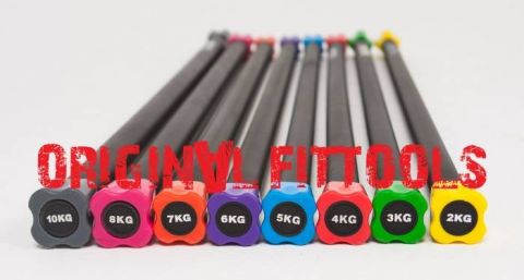 Бодибар Original Fit.Tools FT-BDB-2 2 кг желтый наконечник