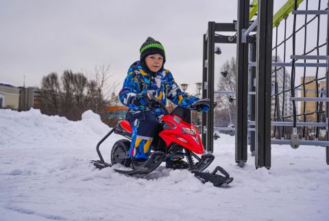 Электроснегокат WHITE SIBERIA BELЁК 800W