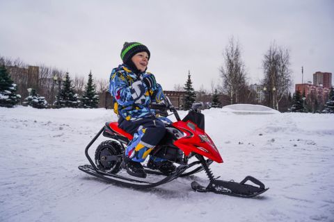 Электроснегокат WHITE SIBERIA BELЁК 800W