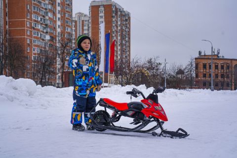 Электроснегокат WHITE SIBERIA BELЁК 800W