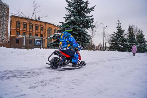 Электроснегокат WHITE SIBERIA BELЁК 800W