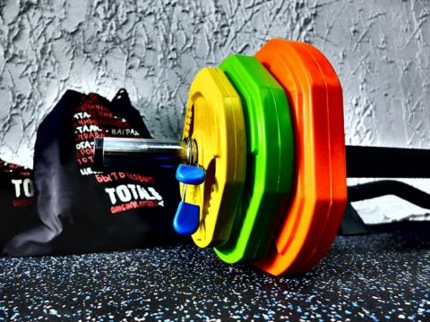Памп-штанга 20 кг Original Fit.Tools FT-PUMP-SET