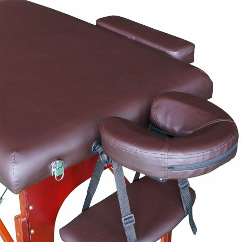 Массажный стол DFC Nirvana Relax Pro, цвет коричневый