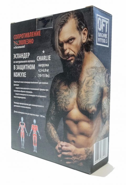 Эспандер Original FitTools 120 см в защитном кожухе LIGHT